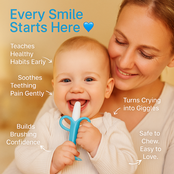 Snnowflake Baby Banana Brush