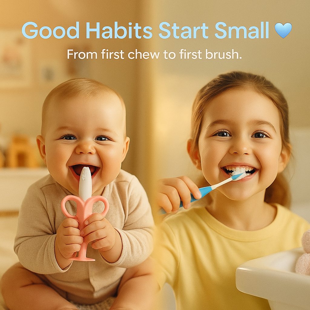 Snnowflake Baby Banana Brush